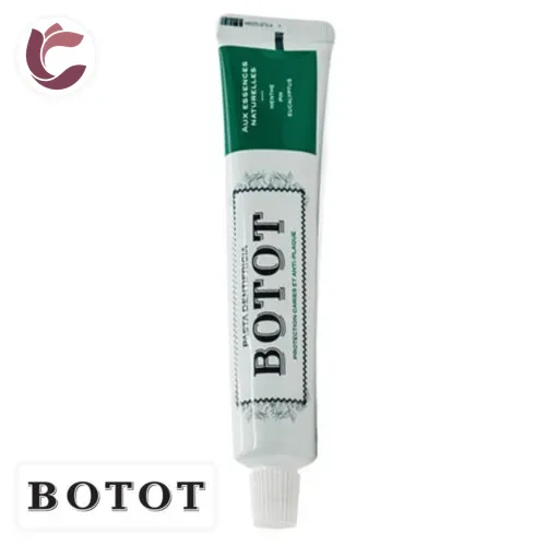 BOTOT Dentifrice Protection Carries et Anti-Plaque Menthe, Pin et Eucalyptus 75ml