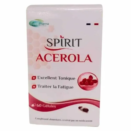 SPIRIT PHARMA Acerola Excellent Tonique 60 Gelules
