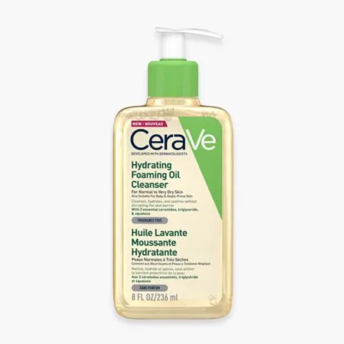 CERAVE Huile Lavante Moussante Hydratante Peau Normale a Tres Seche 236ml