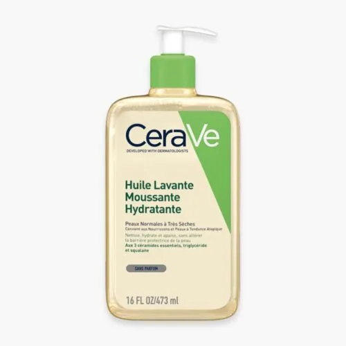 CERAVE Huile Lavante Moussante Hydratante Peau Normale a Tres Seche 473ml
