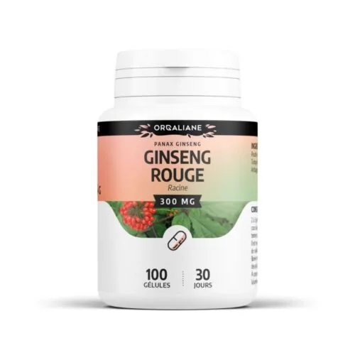 GPH DIFFUSION Orgaliane Ginseng Rouge 100 Gelules