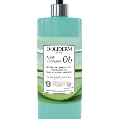 DOLIDERM Gel Douche 06 Aloe Vivifiant 1L