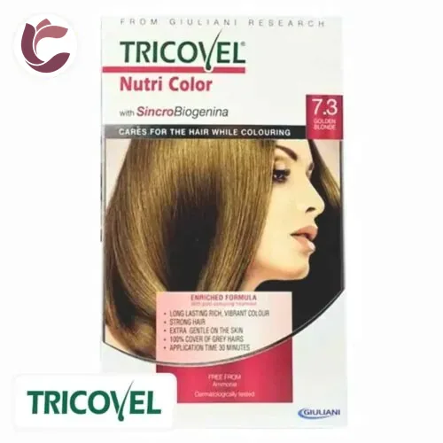 TRICOVEL Nutri Color Coloration Capillaire 7.3 Blond Dore