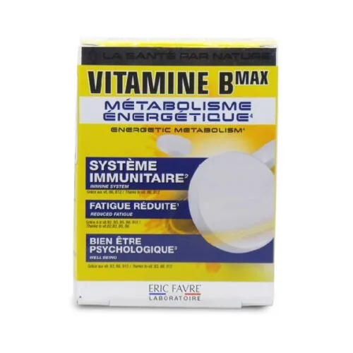 Eric favre complexe Vitamine B MAX 60 Comprimès