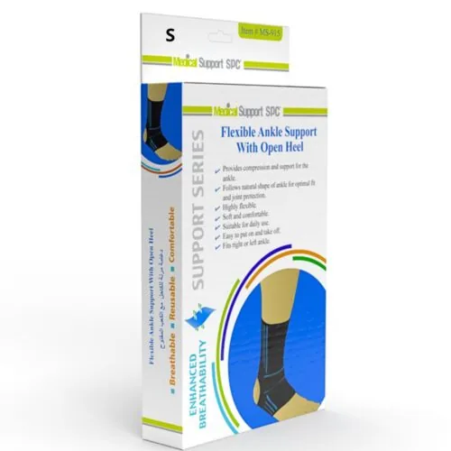 MEDICAL SUPPORT SPC Flexible Ankle Support With Open Heel Taille S Reference MS-915