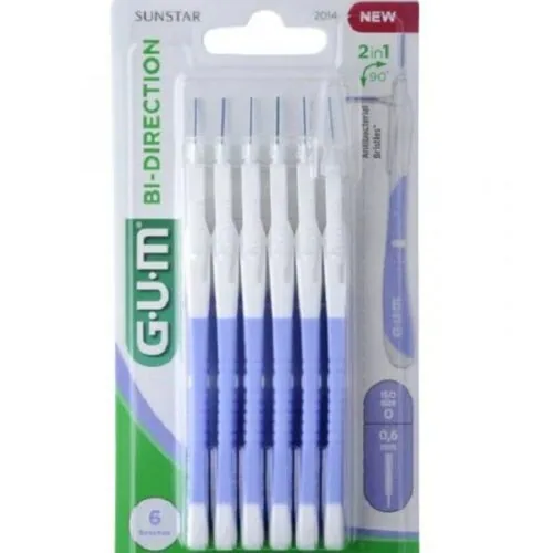 GUM Bi-Direction Brossestte Ultra Micro Fine 0.6mm 2014