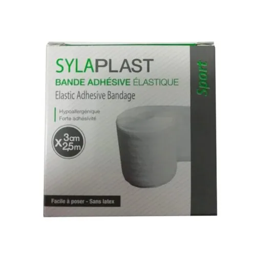 SYLAPLAST Sport Bande Adhesive Elastique 3cm*2.5m