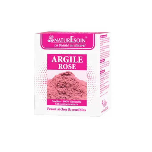 NATURESOIN Argile Rose Sachet 100g