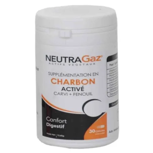 NEUTRAGAZ Charbon Active 30 Gelules