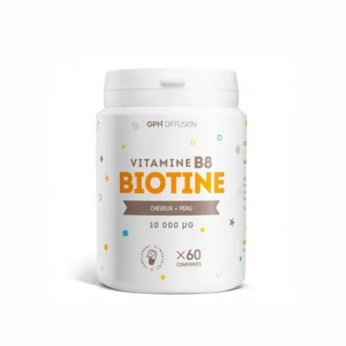 GPH DIFFUSION Vitamine B8 Biotine 60 Comprimes