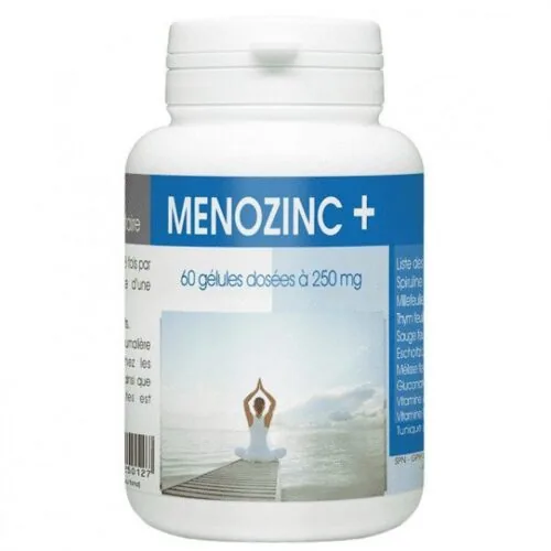 GPH DIFFUSION Menozinc+ 250mg 60gelules
