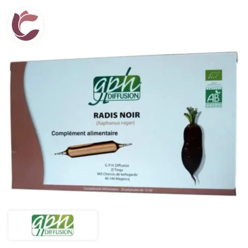 GPH DIFFUSION Radis Noir Ampoules 20x 15ml