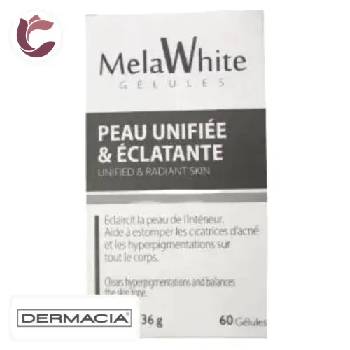DERMACIA Melawhite Peau Unifiee et Eclatante 60 Gelules