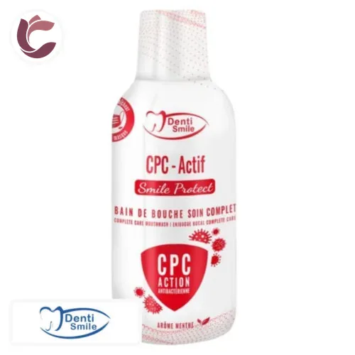DENTI SMILE Protect Cpc-Actif Bain de Bouche Soin Complet Gout Menthe 300ml