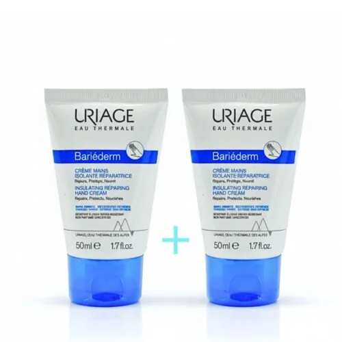 URIAGE Bariederm Creme Mains 2*50ml Pack