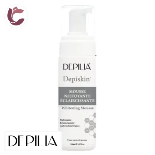 DEPILIA Depiskin Mousse Nettoyante Eclaircissante 150ml