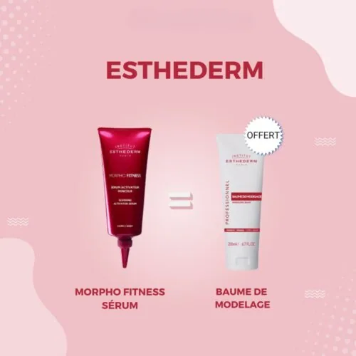 ESTHEDERM Pack Duo Morpho Fitness Serum+Baume de Modelage