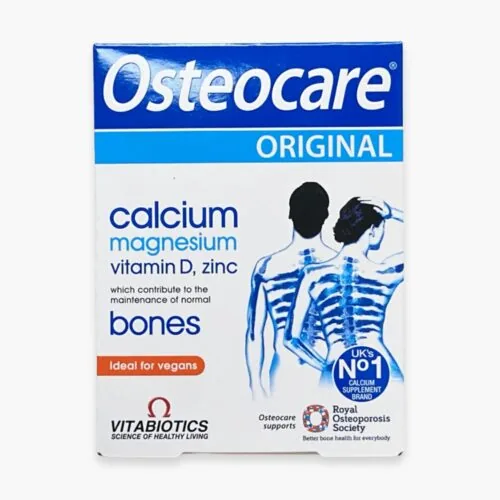 VITABIOTICS Osteocare Original Os Calcium, Magnesium, Vitamine D et Zinc 30 Comprimes