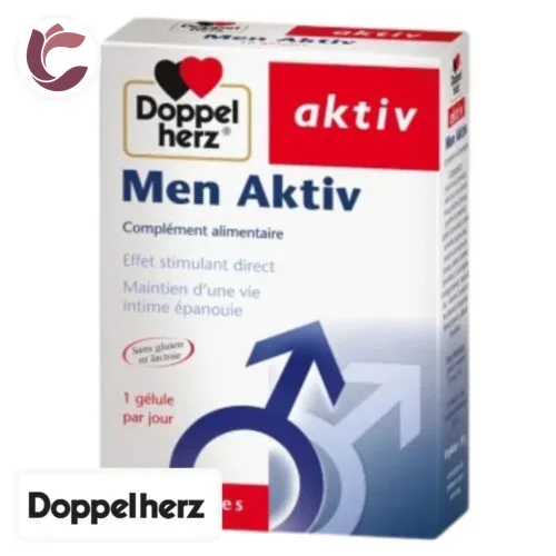 DOPPEL HERZ Aktiv Men Aktiv Effet Stimulant Directe 30 Gelules