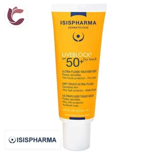 ISISPHARMA Uveblock Ultra-Fluide Toucher Sec SPF50+ Teinte Medium 40ml