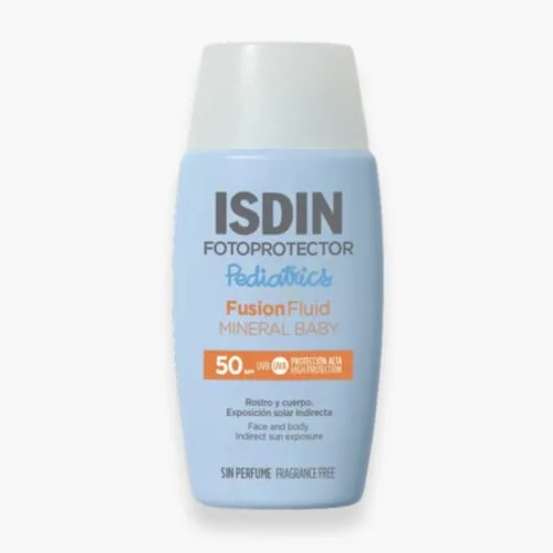 ISDIN Fotoprotector Pediatrics Fusion Fluid Mineral Baby Solaire Invisible SPF50 50ml