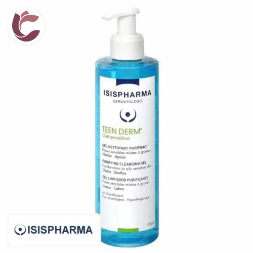 ISISPHARMA Teen Derm Sensitive Gel Nettoyant Purifiant 400ml
