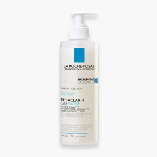 LA ROCHE-POSAY Effaclar H ISO-BIOME Creme Lavante Hydratante Apaisante 390ml
