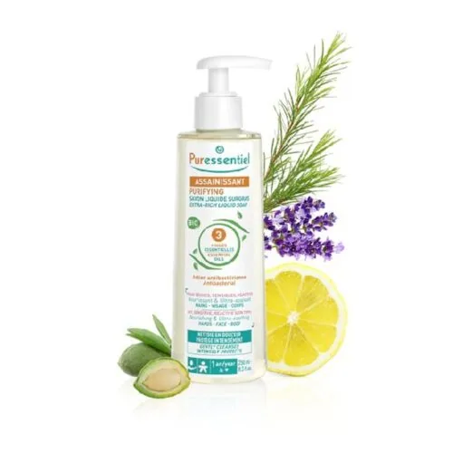 PURESSENTIEL Assainissant Savon Liquide Surgras 500ml