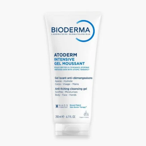 BIODERMA Atoderm Intensive Gel Moussant Lavant Anti-Demangeaisons 200ml