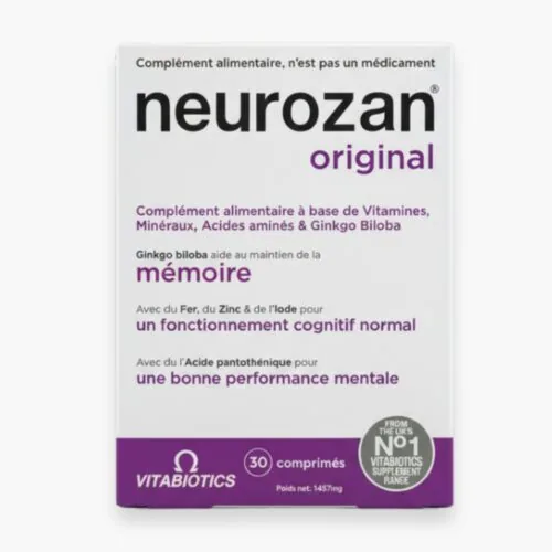 VITABIOTICS Neurozan Original Memoire et Fonctions Cognitives 30 Comprimes