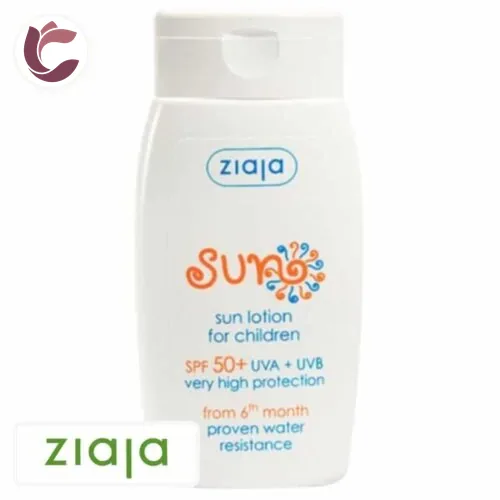 ZIAJA Sun Lotion pour Enfants SPF50+ 125ml