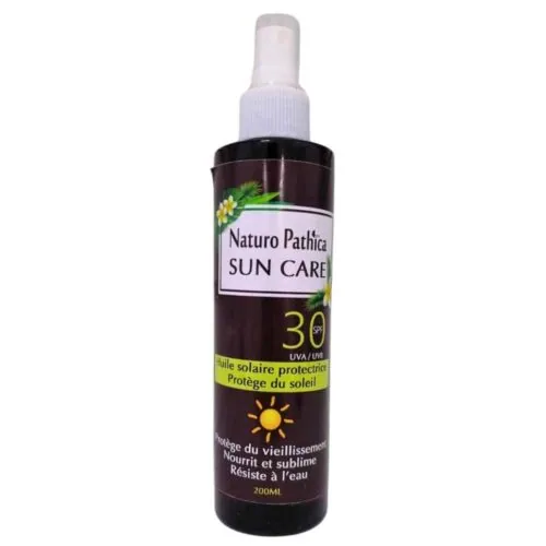 NATURO PATHICA Huile Solaire Protectrice SPF30 200ml