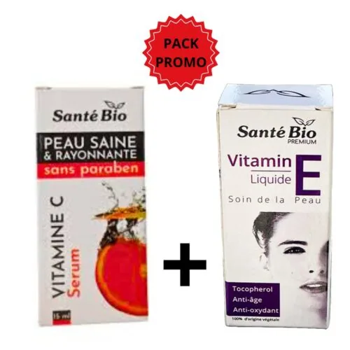 SANTE BIO Duo Pack Serum Vit C 15ml+Serum Vit E Legere