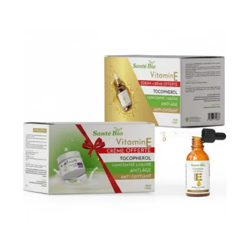 SANTE-BIO Duo Pack « serum Vit E Concentre 10ml+Creme Vitamine E »
