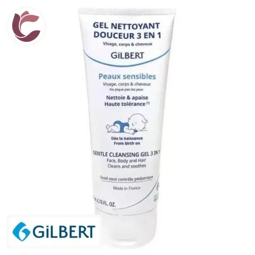 GILBERT Gel Nettoyant Douceur 3en1 200ml
