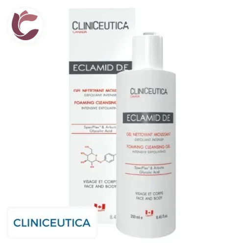 CLINICEUTICA Eclamid D.e Gel Nettoyant Moussant 250ml