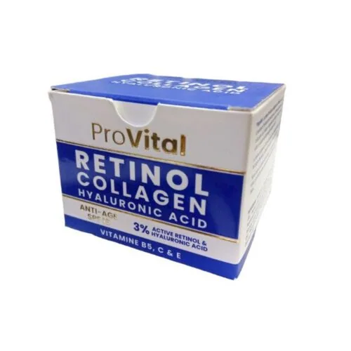 PRO VITAL Creme Retinol Collagen H.a 50ml