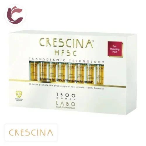 CRESCINA HFSC Femme 1300 Traitement Cheveux Fins Ampoules 20u
