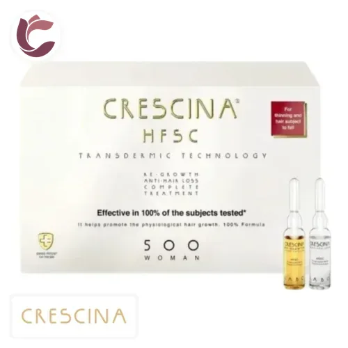 CRESCINA HFSC Femme 500 Traitement Anti-Chute Complet Ampoules 10+ 10u