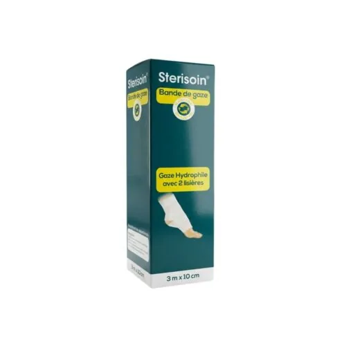 URGO Bande de Gaze Sterisoin 3m*10cm