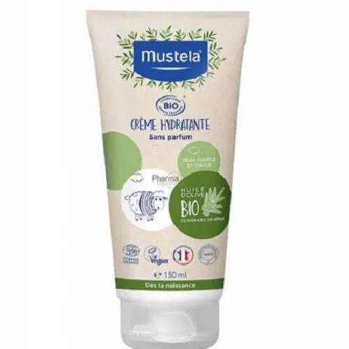 MUSTELA Creme Hydratante sans Parfums Bio 150ml