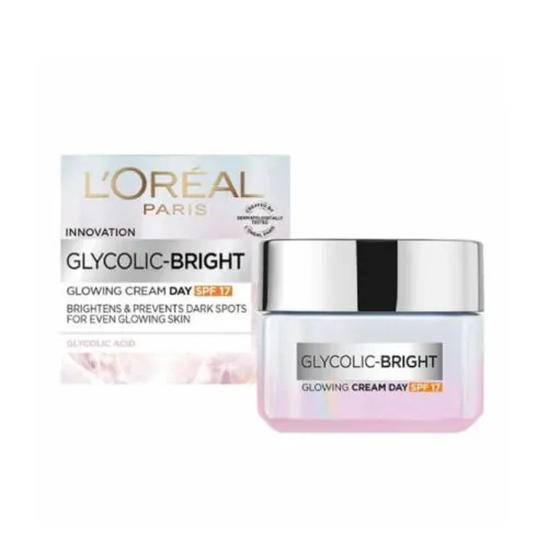 L’OREAL PARIS Glycolic-Bright Creme de Jour Spf17 50ml