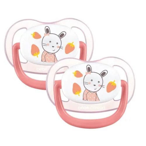 BEBE-CONFORT Sucette Physio Air 6-18m The Gardener Rose et Blanc