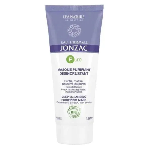 JONZAC Pure Masque Purifiant Desincrustant Bio 50ml