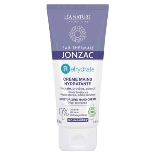 JONZAC Rehydrate Creme Mains Hydratante Bio 50ml