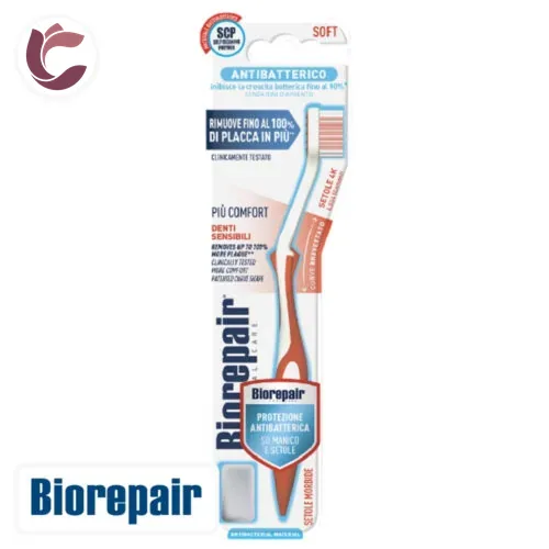 BIOREPAIR Brosse a Dents Soft Anti-Bacterienne 1u
