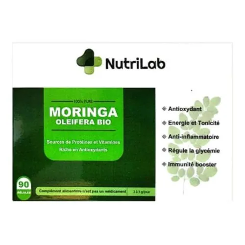 NUTRILAB Moringa Oleifera Bio 90 Gelules