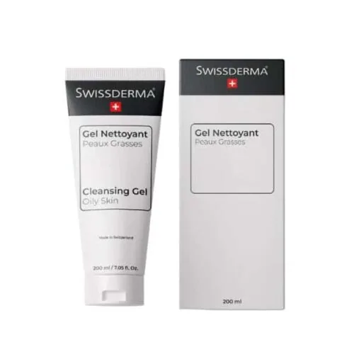 SWISSDERMA Gel Nettoyant Peau Grasse 200ml