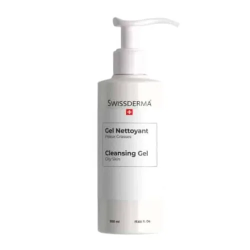 SWISSDERMA Gel Nettoyant Peau Grasse 500ml