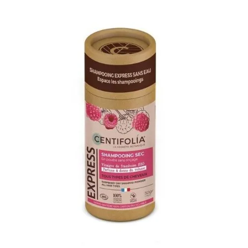 CENTIFOLIA Shampoing Sec en Poudre Framboise